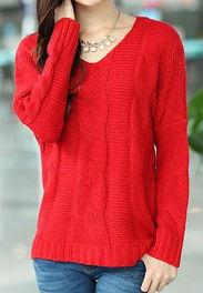 成人毛衣视频鸡心领,成人冬季必备单品